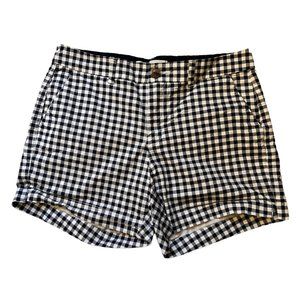 Old Navy Blue and White Gingham Shorts